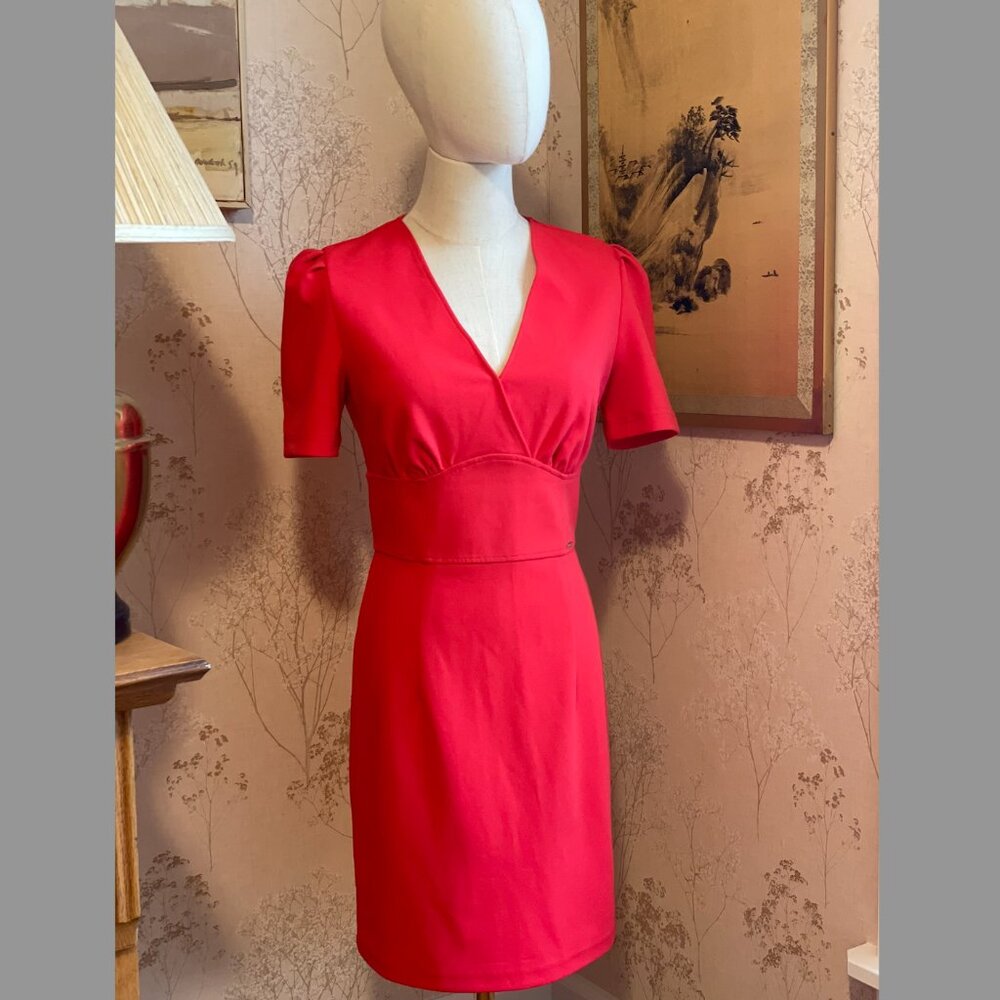 Morgan De Toi red dress